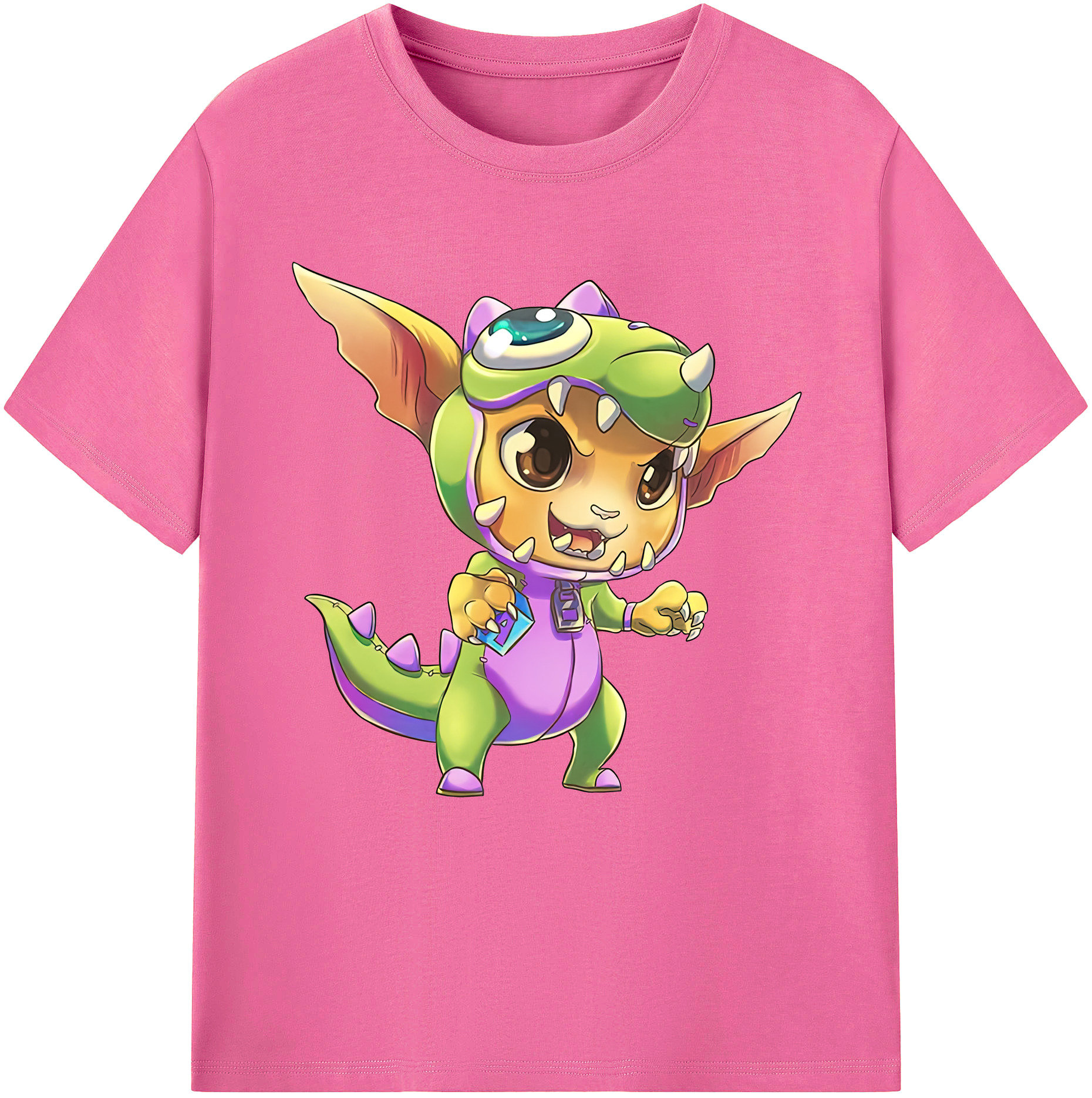 リーグ・オブ・レジェンド League of Legends LOL レディースカジュアルプリントTシャツ（綿100％）